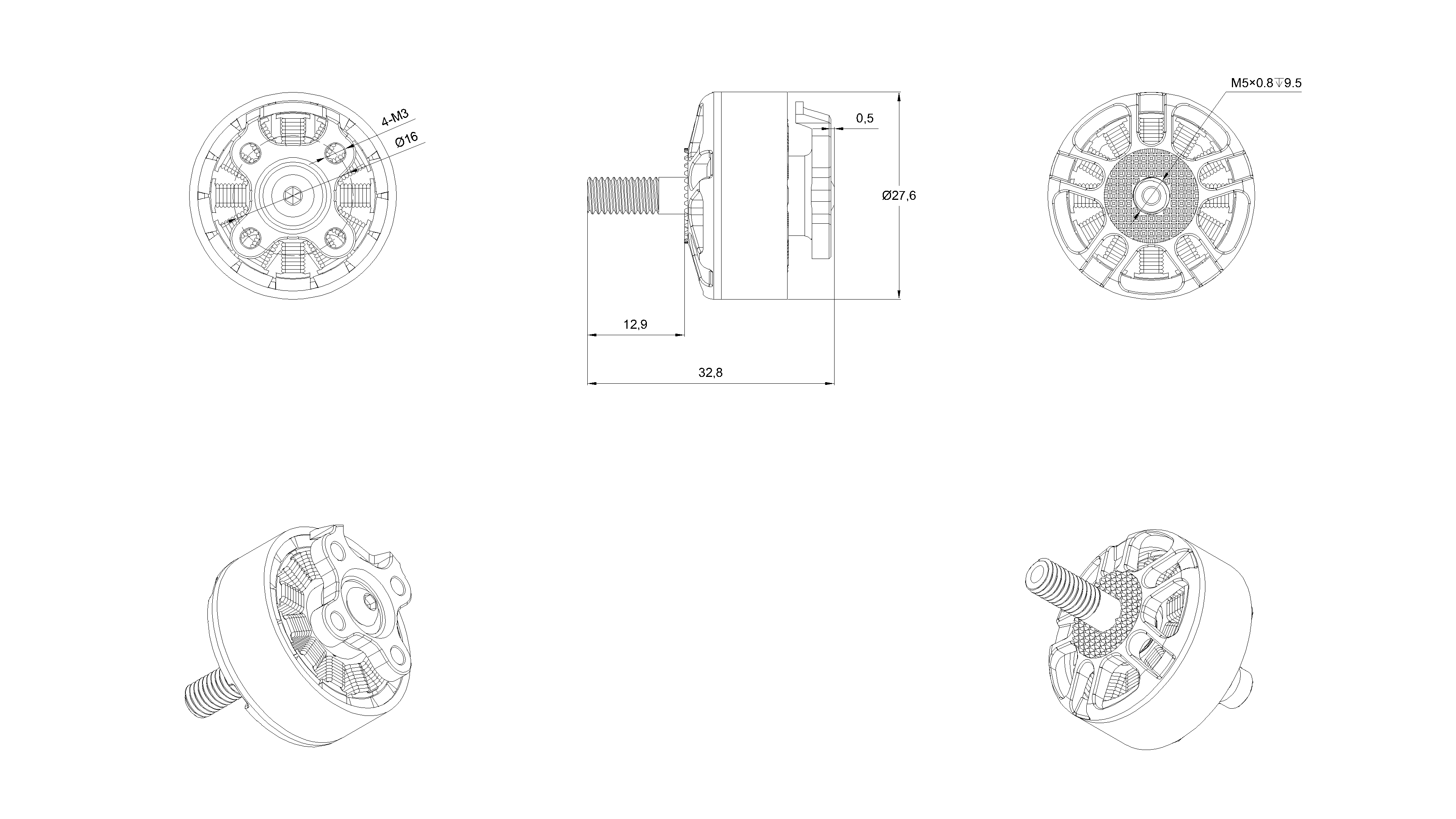 AM-2207 drawing