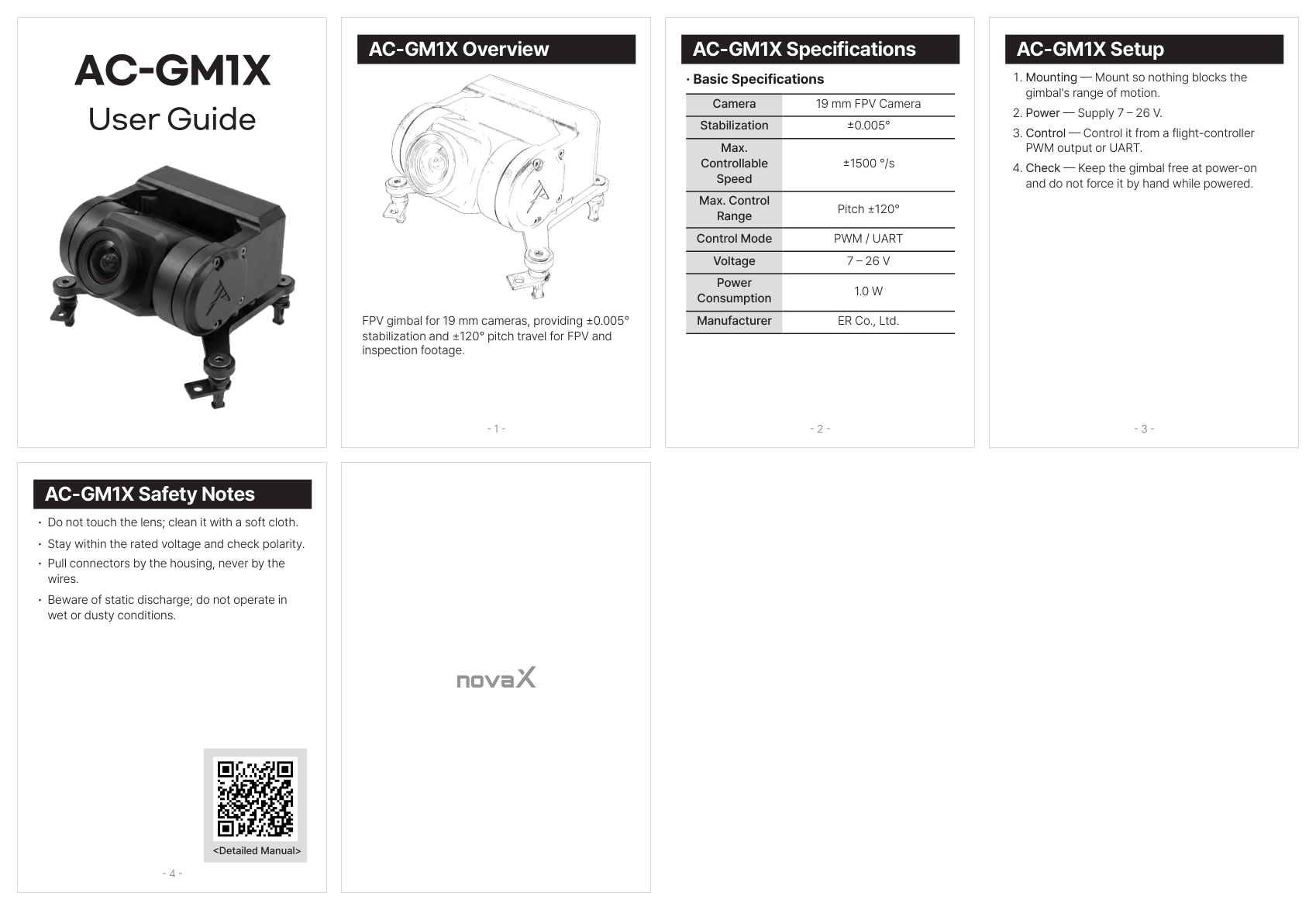 AC-GM1X user manual (English)