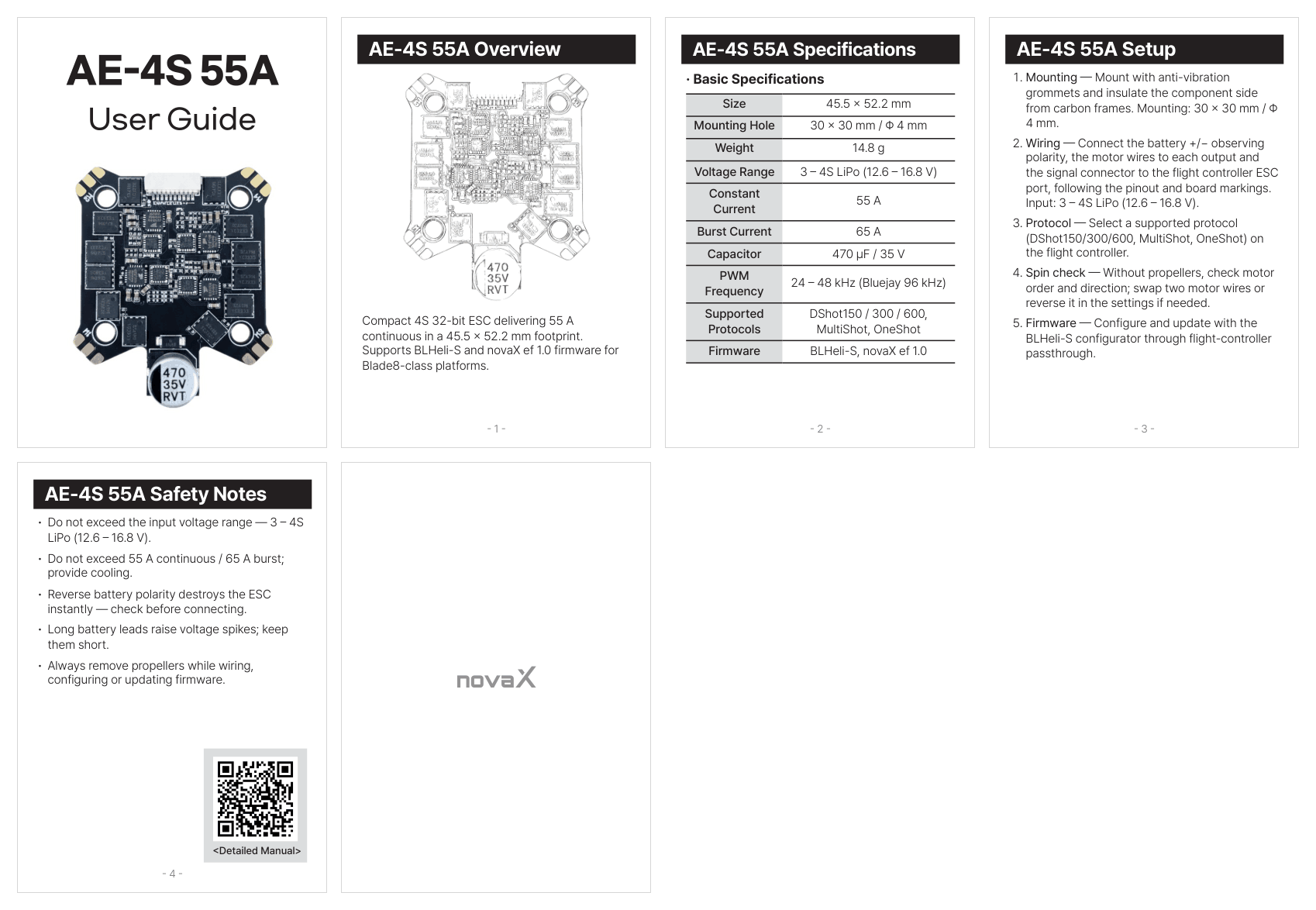AE-4S 55A user manual (English)