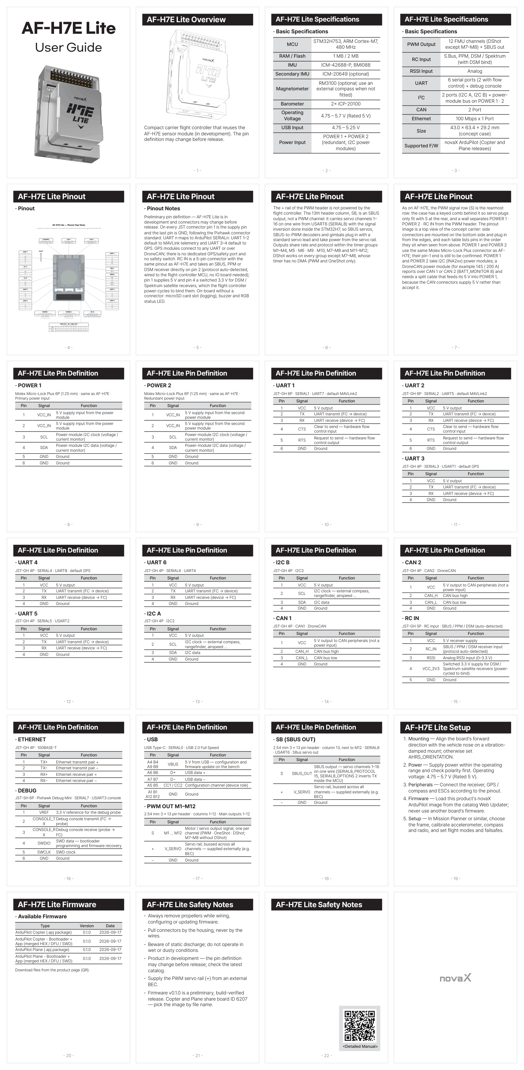 AF-H7E Lite user manual (English)